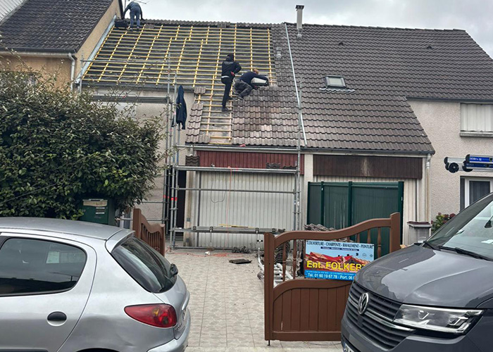 Ent Folkert, entreprise de couverture à Antony (92160) dans les Hauts-de-Seine (92)