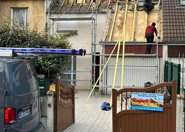 Ent Folkert, entreprise de couverture à Antony (92160) dans les Hauts-de-Seine (92)