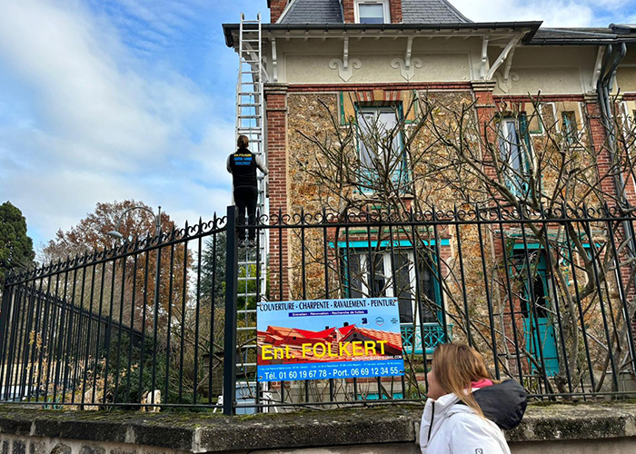 Ent Folkert, entreprise de couverture à Antony (92160) dans les Hauts-de-Seine (92)